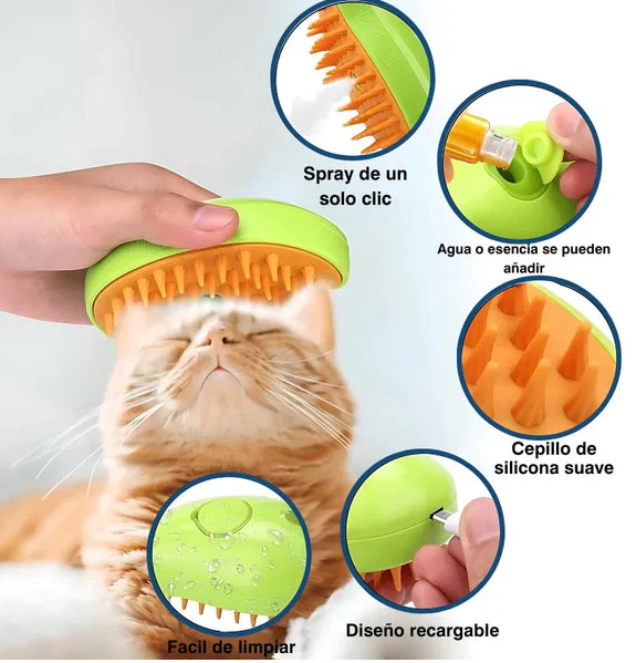 Miniatura 2 de CEPILLO PARA MASCOTAS A VAPOR